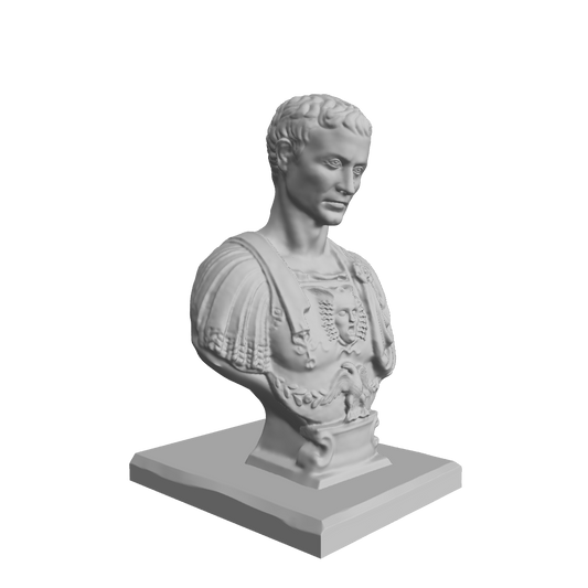 Caesar Bust Pen Holder