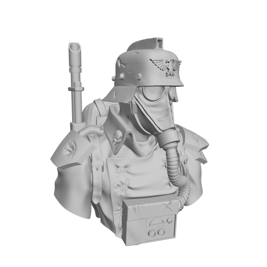 Abstract Bust Sculpture