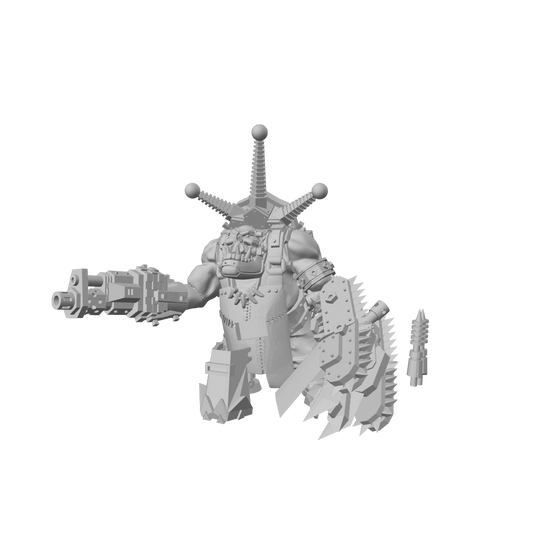 Sci-Fi Orc Brute Warrior