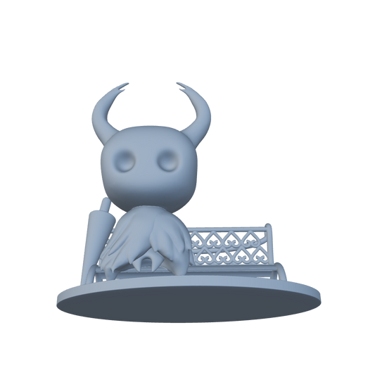 Hollow Knight Bench Scene